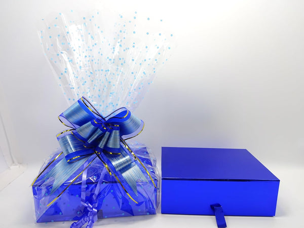 Globe Trotter No7 Men's Gift Hamper – No7 Energising Bath & Skincare Set With Cool Blue 100ml EDT & Blue Magnetic Closure Gift Box