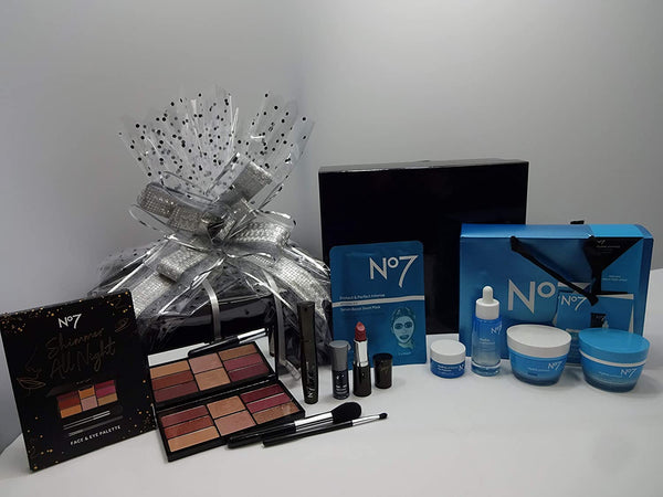Globe Trotter No7 The Ultimate Beauty Skincare & Make Up Gift Box Hamper Limited Edition Luxury Beauty Box For Her