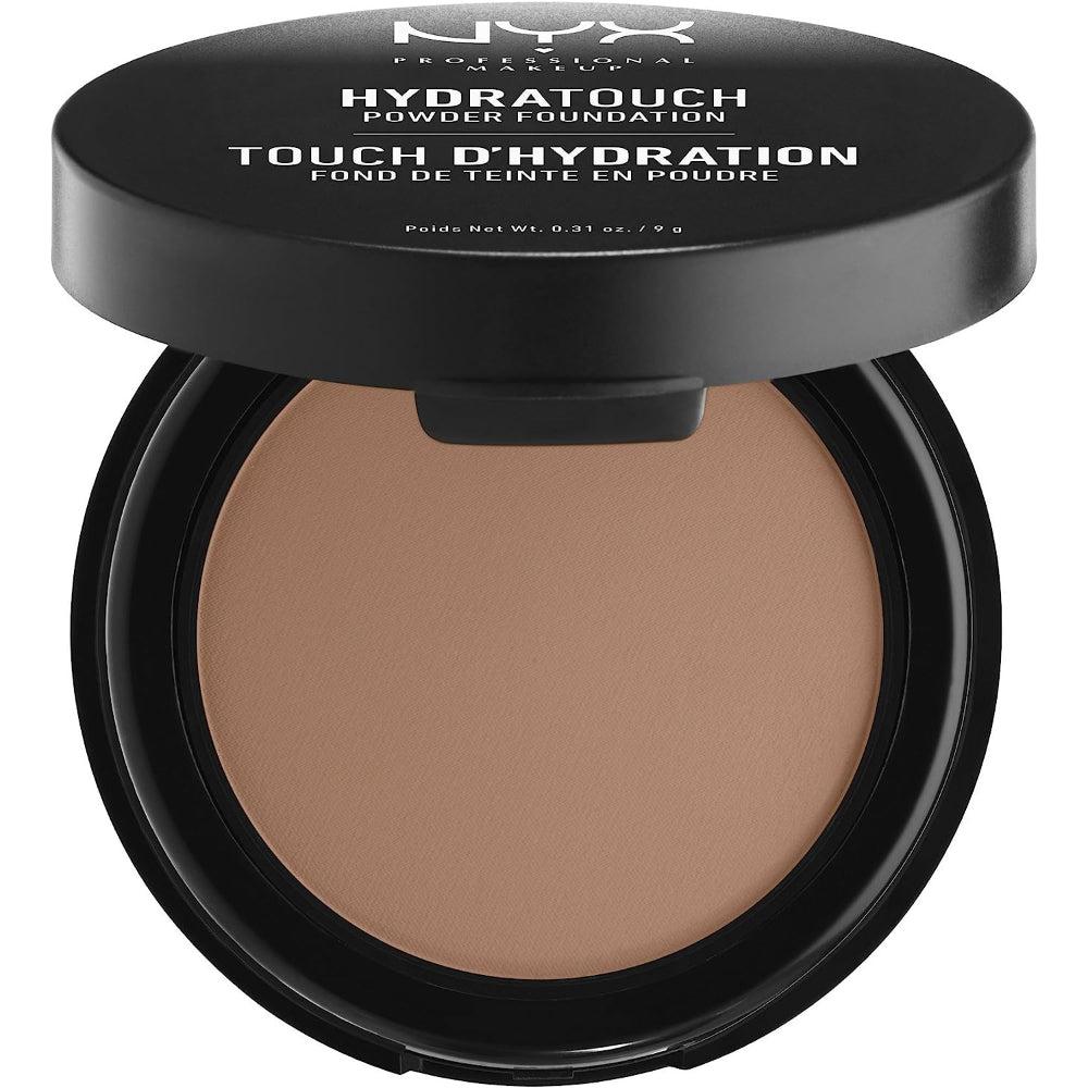 globe trotter NYX Hydra Touch Powder Foundation Nutmeg
