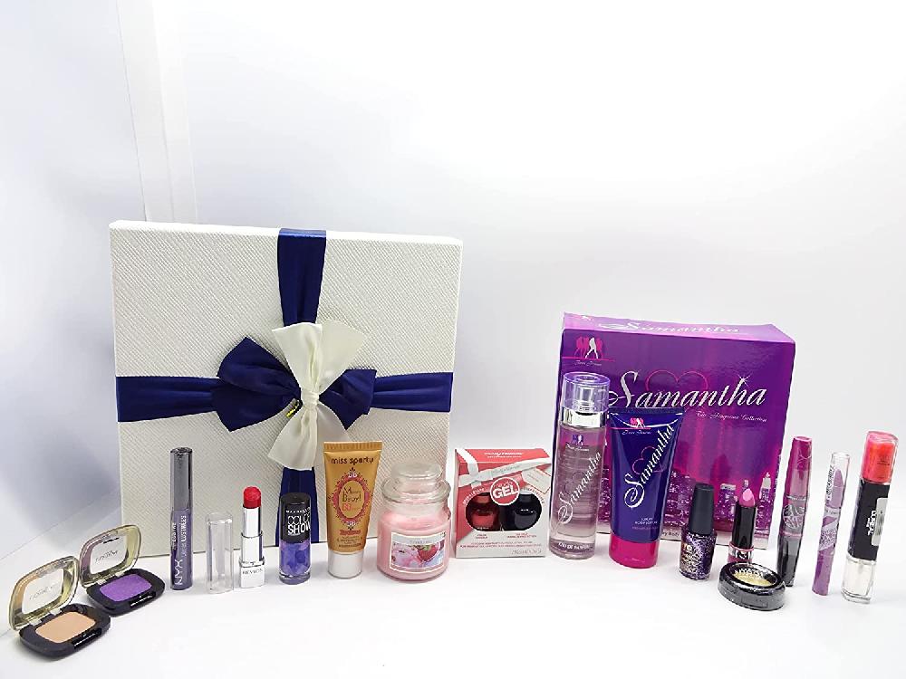 globe trotter Perfume Candle & Make Up Gift Box Set For Women Luxury Beauty Bundle Gift Set