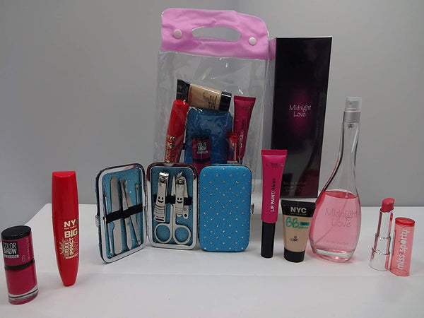 Globe Trotter Perfume & Make Up Gift Hamper Luxury Beauty Bundle Gift Set