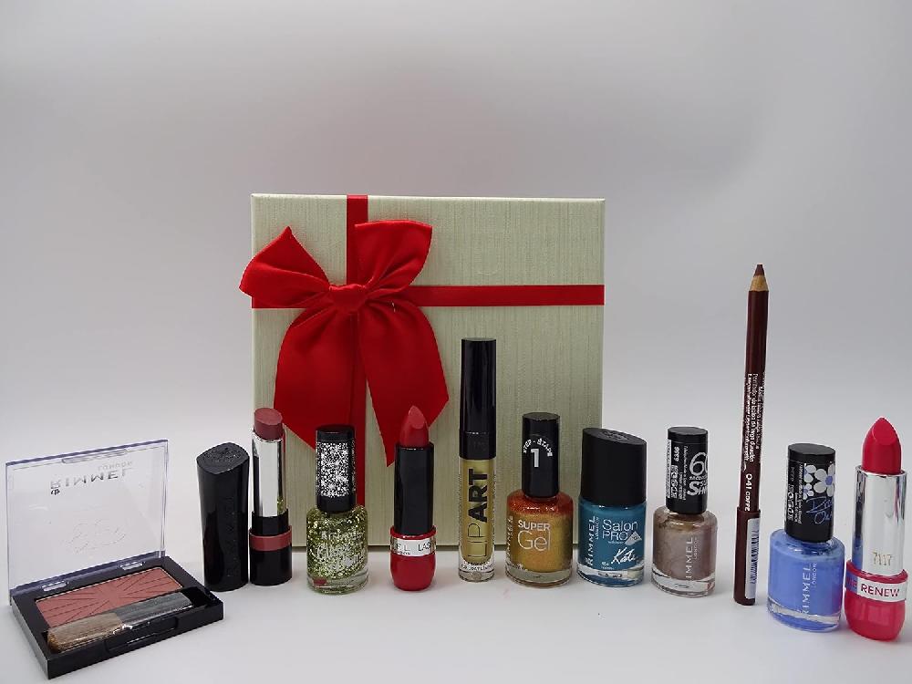 globe trotter Rimmel London 11pc Beauty Bundle Make Up Gift Box Set