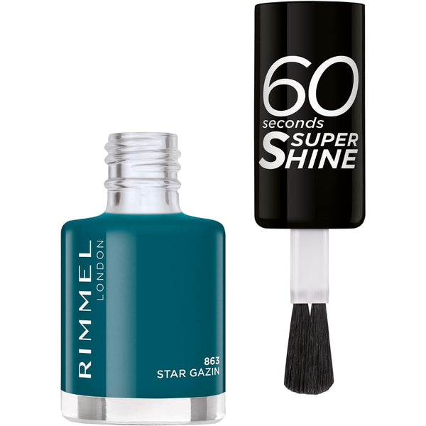 Globe Trotter Rimmel London 60 Seconds Super Shine Nail Polish - 863 Star Gazin