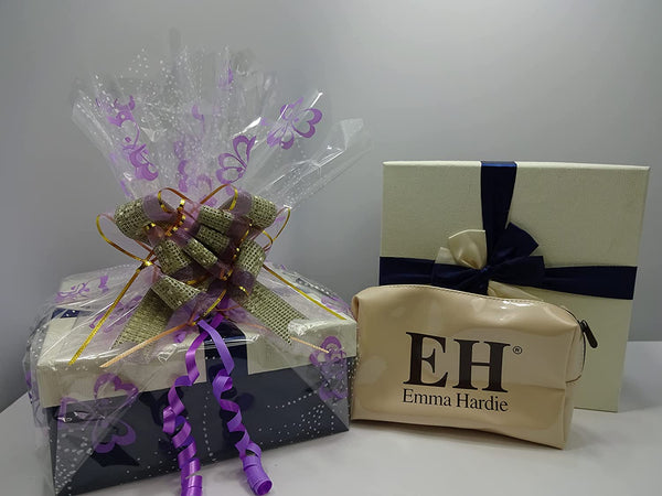 Globe Trotter Rimmel London Luxury Beauty Bundle Box Gift Hamper Emma Hardie Make Up Bag