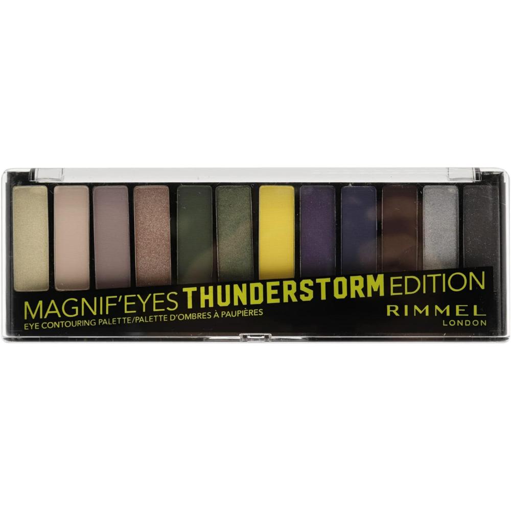 globe trotter Rimmel Magnif'Eyes 010 Thunderstorm Edition Eyeshadow Palette