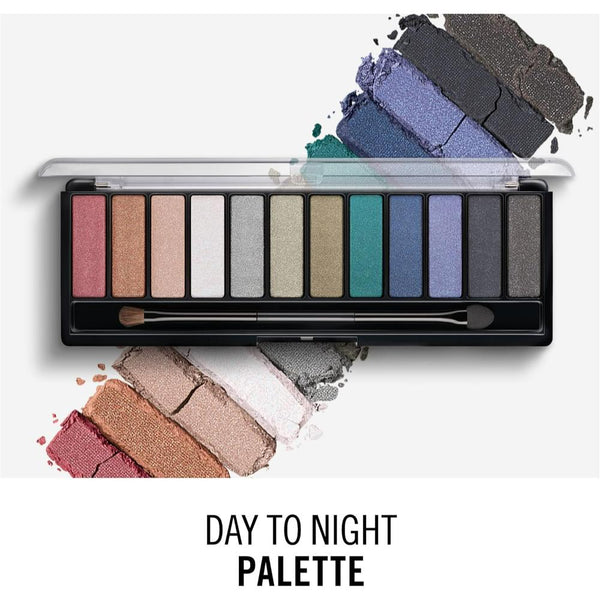 Globe Trotter Rimmel Magnif'Eyes WOW Edition Eyeshadow Palette – 12 Pigmented Shades For Day-to-Night Looks