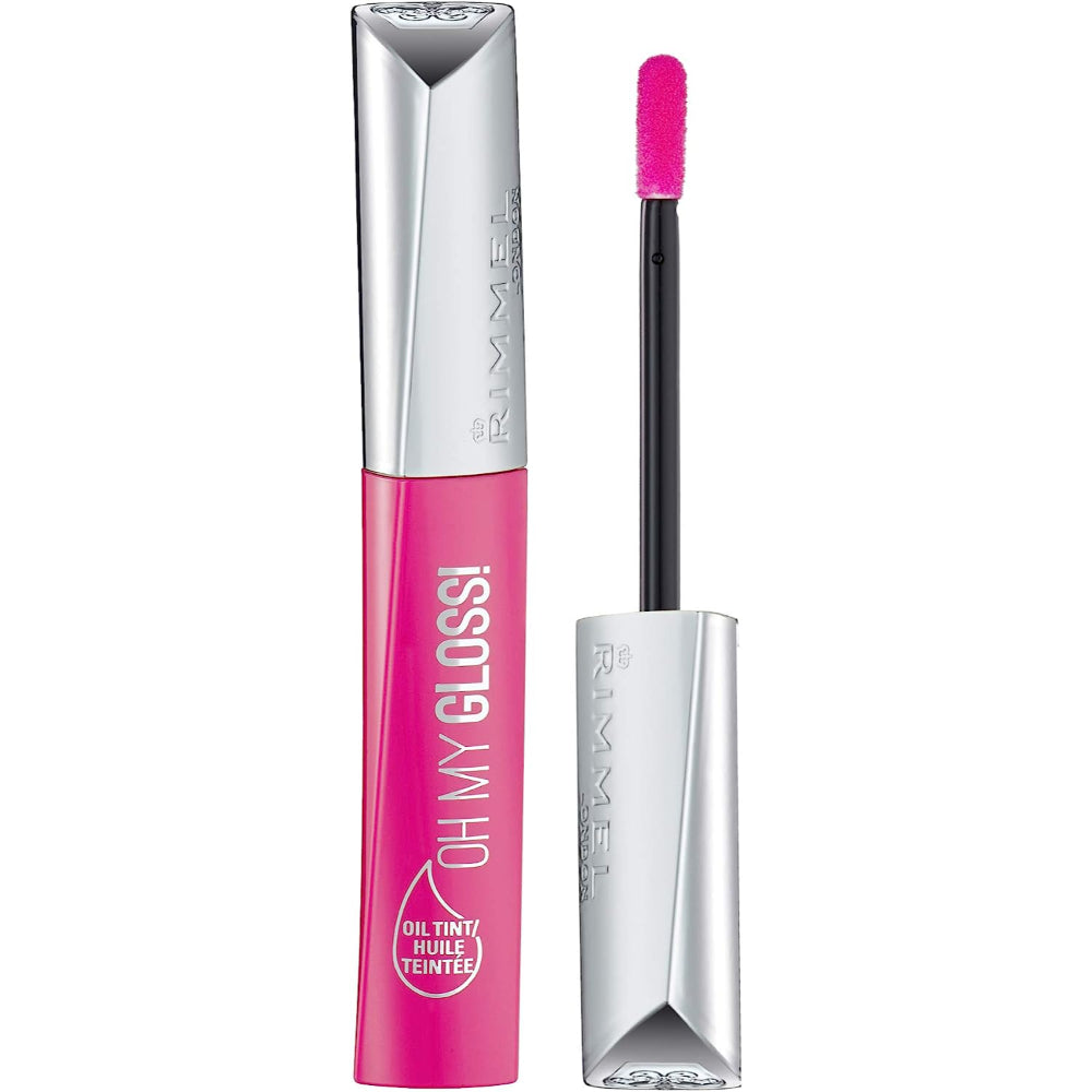 globe trotter Rimmel Oh My Gloss Oil Tint Lip Gloss Modern Pink