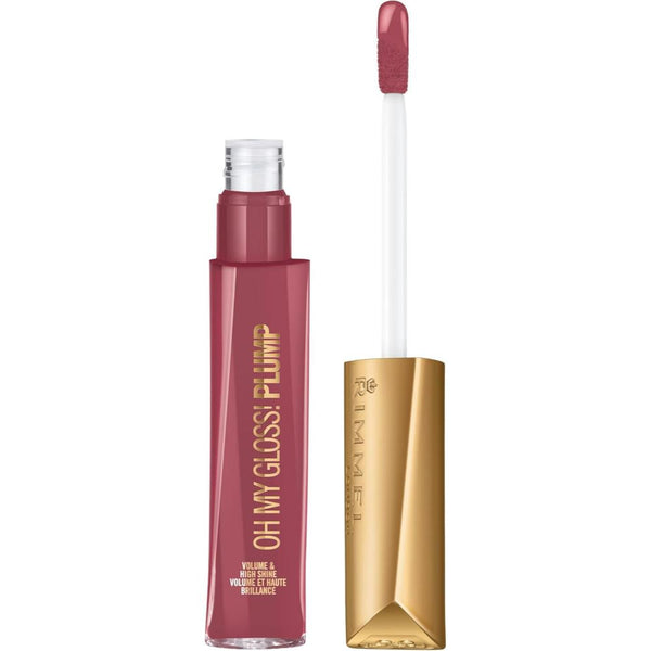 Globe Trotter Rimmel Oh My Gloss Plump Lip Gloss #211 Mauve Mama 6.5ml