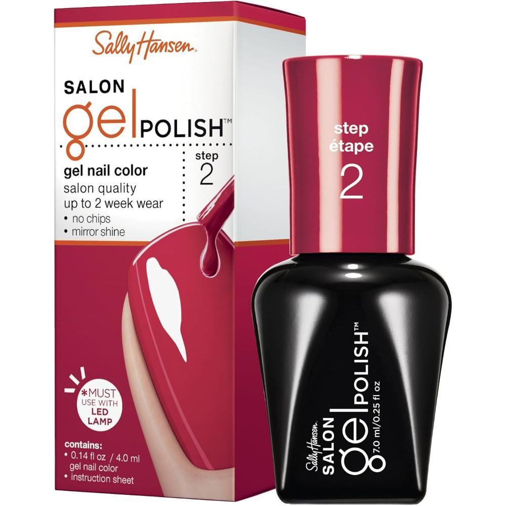 globe trotter Sally Hansen 220 Red My Lips Salon Pro Gel Polish