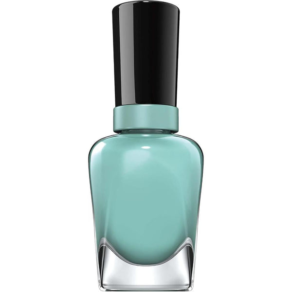 Globe Trotter Sally Hansen 290 Grey Matters Miracle Gel Nail Polish Blue Green 14.7ml