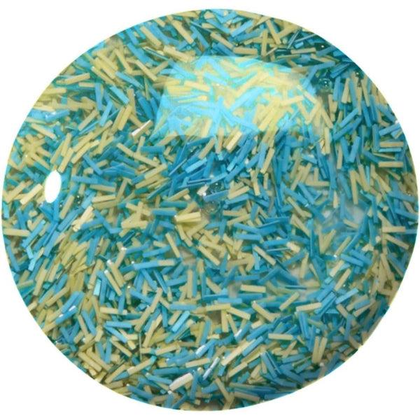 Globe Trotter Sally Hansen 500 Fuzz-Sea Fuzzy Coat Textured Nail Polish Sparkling Aqua Green 10 Ml