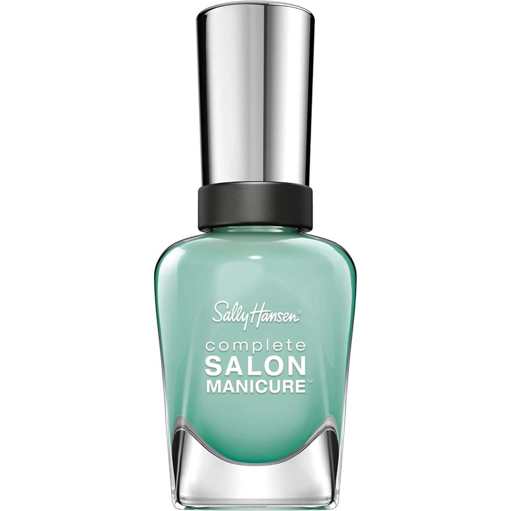 globe trotter Sally Hansen 672 Jaded Complete Salon Manicure Nail Polish Green Shades 14.7 ml