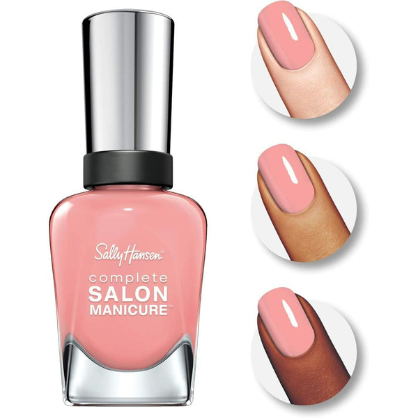 Globe Trotter Sally Hansen Complete Salon Manicure Nail Polish Crazy Stupid Blush 203 14.7ml