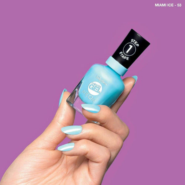 Globe Trotter Sally Hansen Miracle Gel Neon Nail Polish 053 Miami Ice