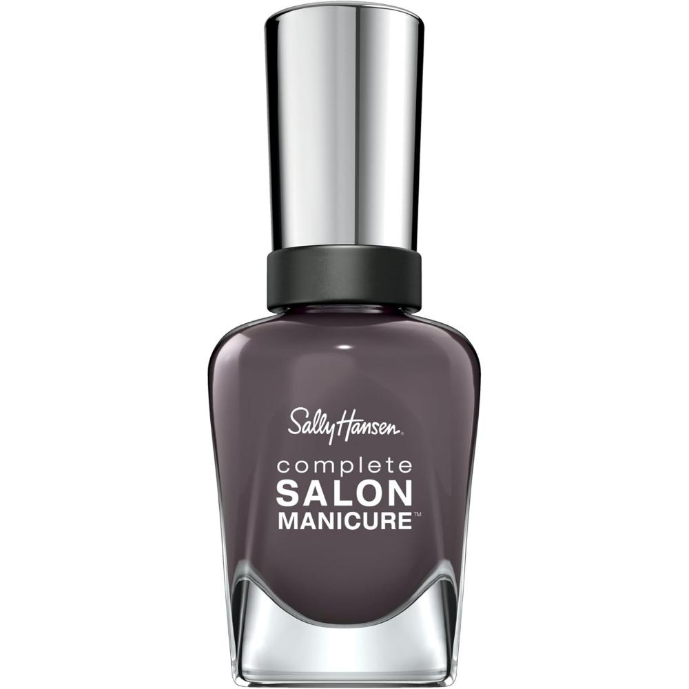 globe trotter Sally Hansen No. 445 Talk Is Chic Complete Salon Manicure Nail Polish – New Long-Lasting Formula (14.7 ml)