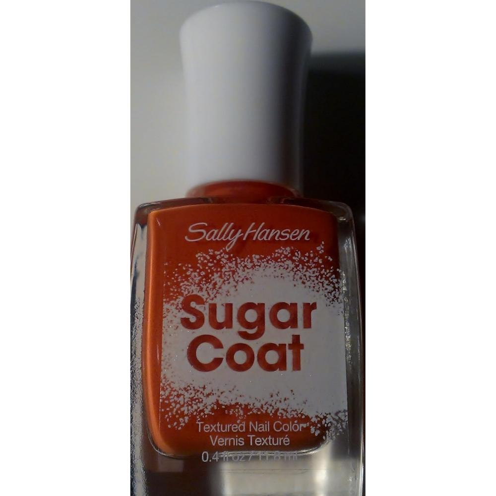 globe trotter SALLY HANSEN SUGAR COAT TEXTURED NAIL COLOR #260 CANDY CORN