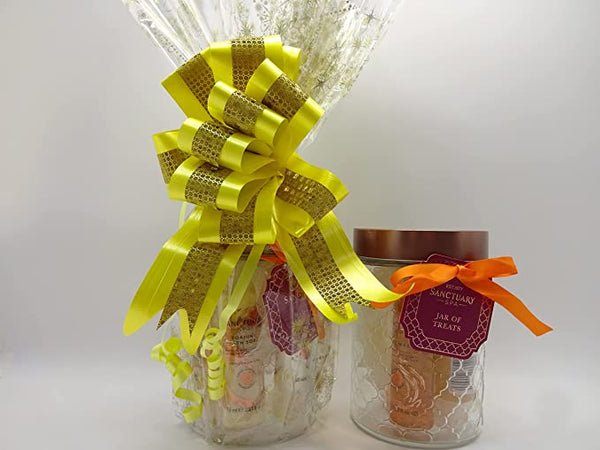 Globe Trotter Sanctuary Spa Jar Of Treats Gift Hamper Pamper Gift Set For Women