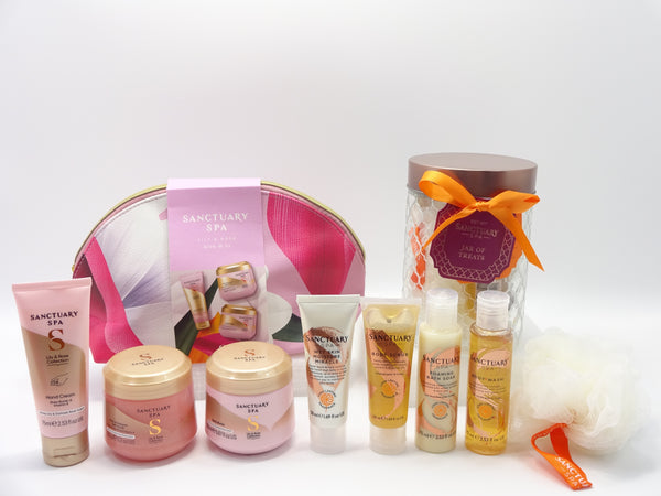Globe Trotter Sanctuary Spa Luxury Celebration Hamper Gift For Her