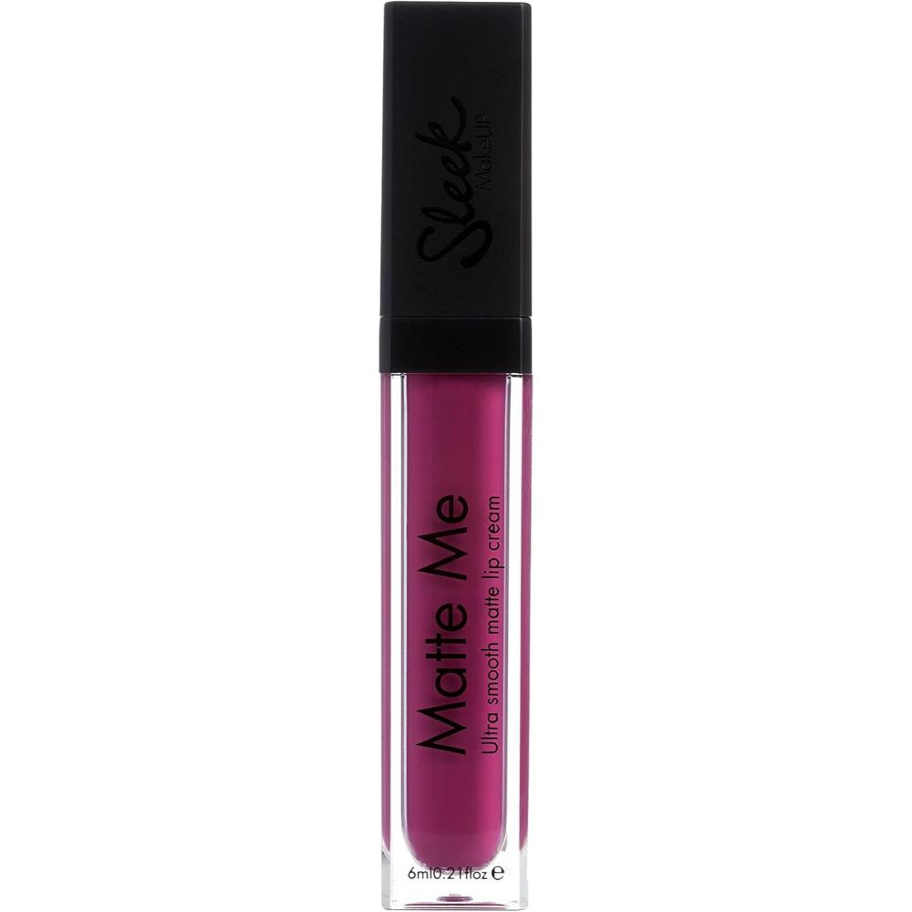 globe trotter Sleek MakeUP Matte Me Liquid Lip Cream Fandango Purple 6ml
