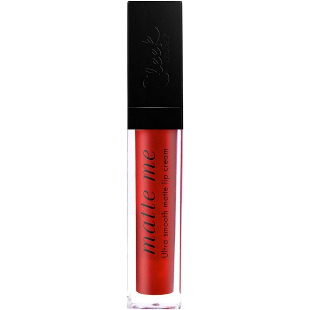 globe trotter Sleek MakeUP Matte Me Liquid Lipstick Lip Cream Rioja Red 3ml