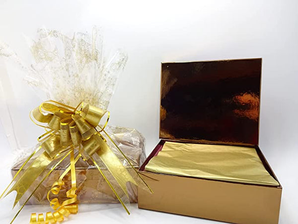 Globe Trotter Unique Fathers Day Gift For Dad Gold Fortune EDT AMAZSCENT 100ml EDT For Men & Luxury Manicure Tool Kit Gift Wrapped Gift Hamper