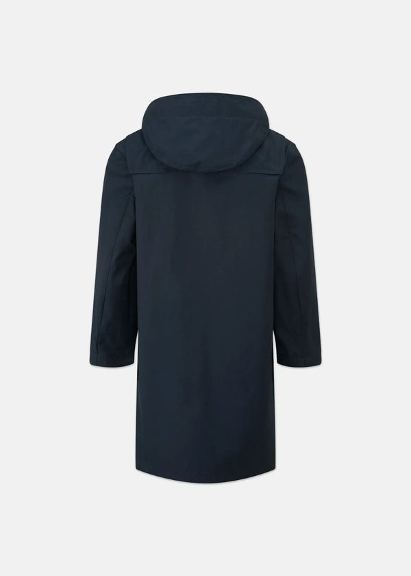 Gloverall Children's Gabardine Showerproof Duffle Coat Navy