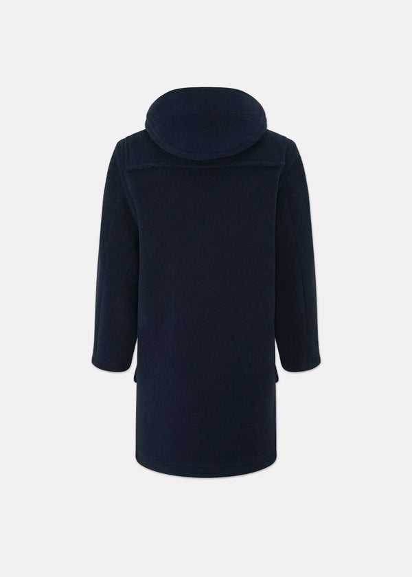 Gloverall Children's Herringbone Wool Duffle Coat Navy