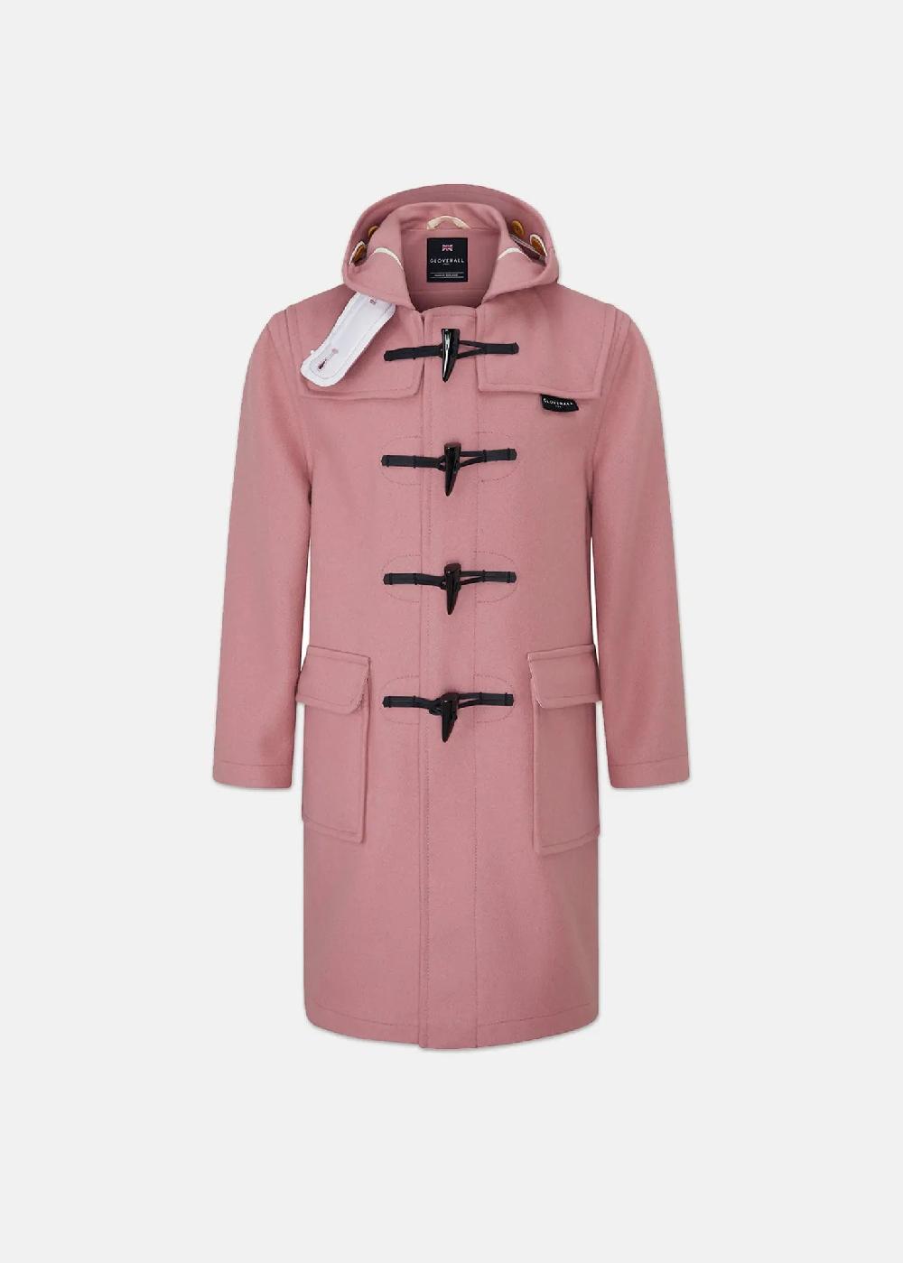 gloverall Children's Melton Wool Duffle Coat Pastel Pink