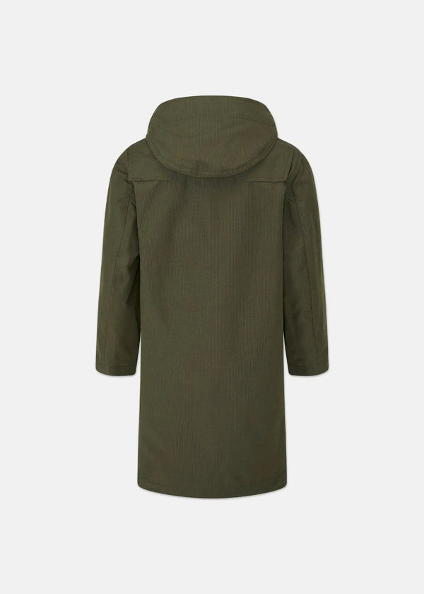 Gloverall Children's Ripstop Showerproof Duffle Coat Khaki