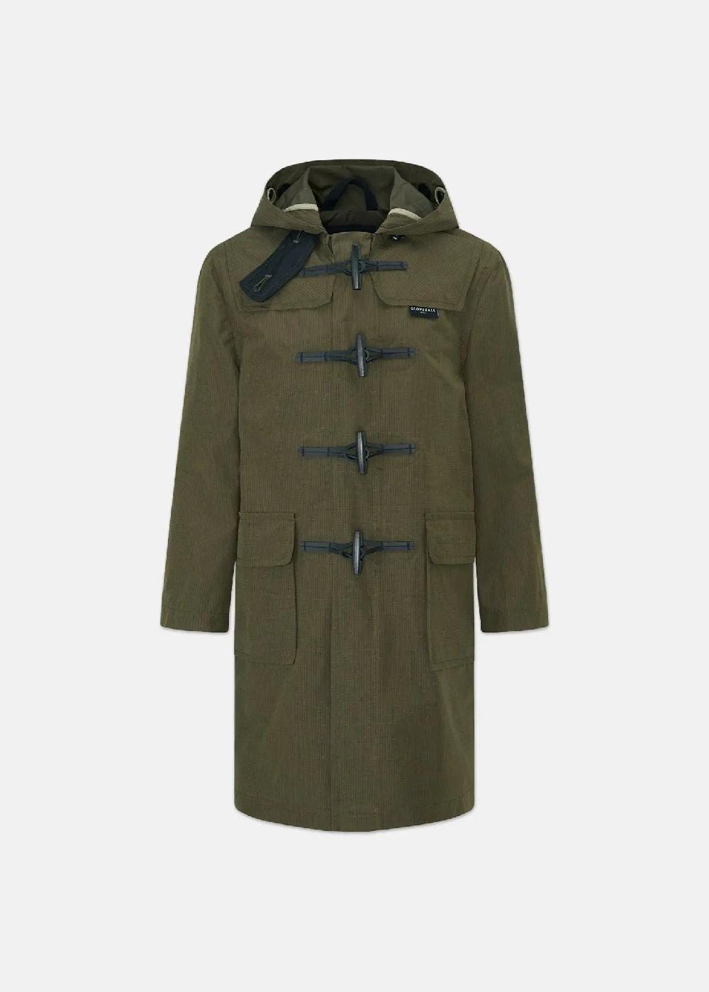gloverall Children's Ripstop Showerproof Duffle Coat Khaki