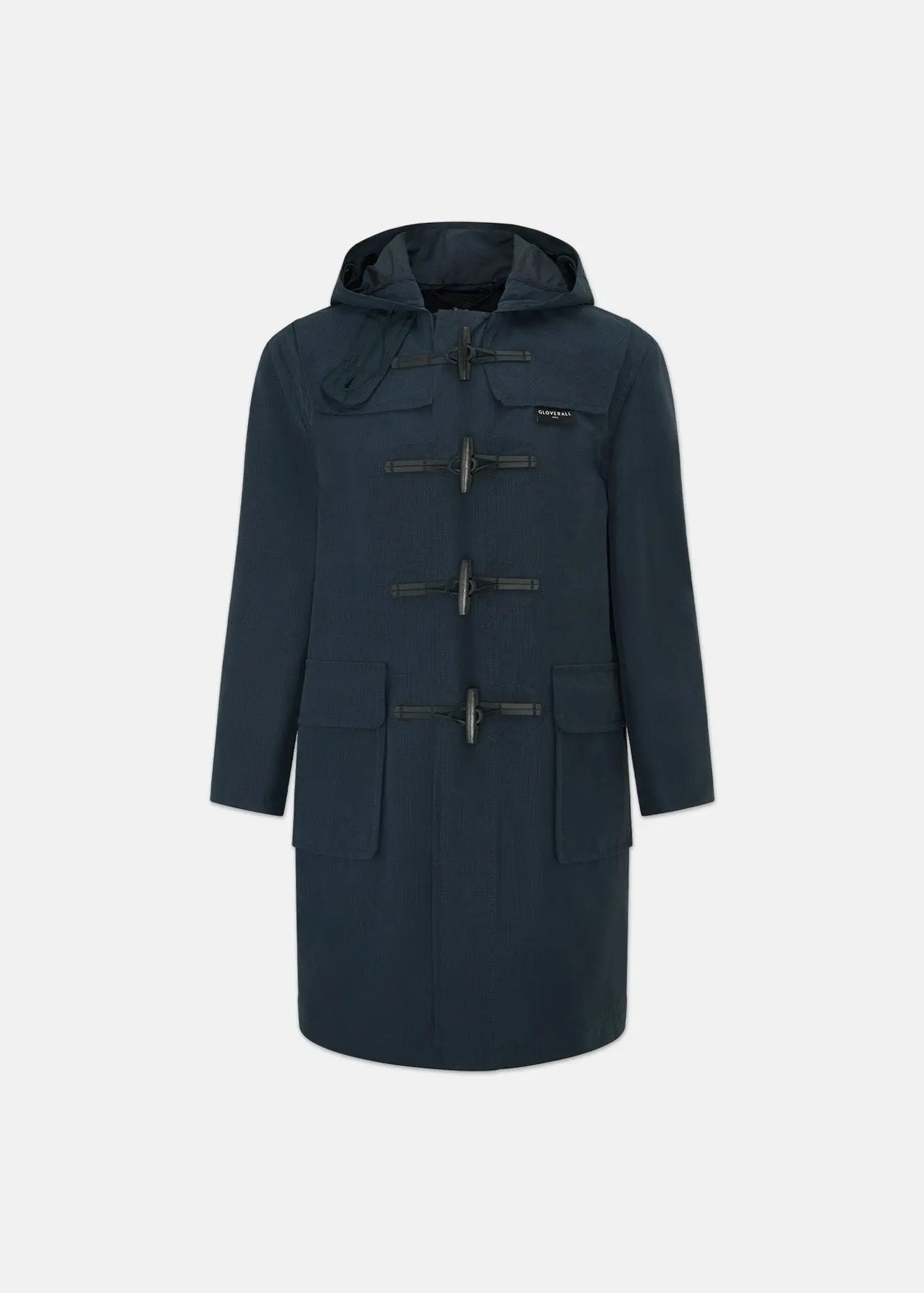 gloverall Children's Ripstop Showerproof Duffle Coat Navy
