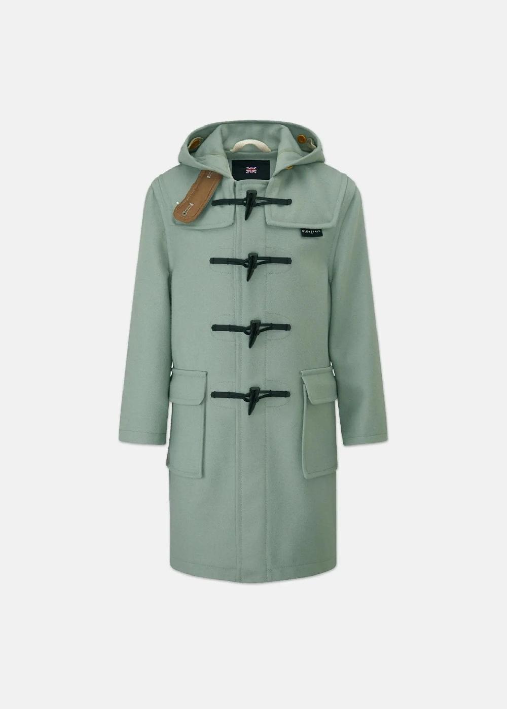 gloverall Children's Melton Wool Duffle Coat Sage