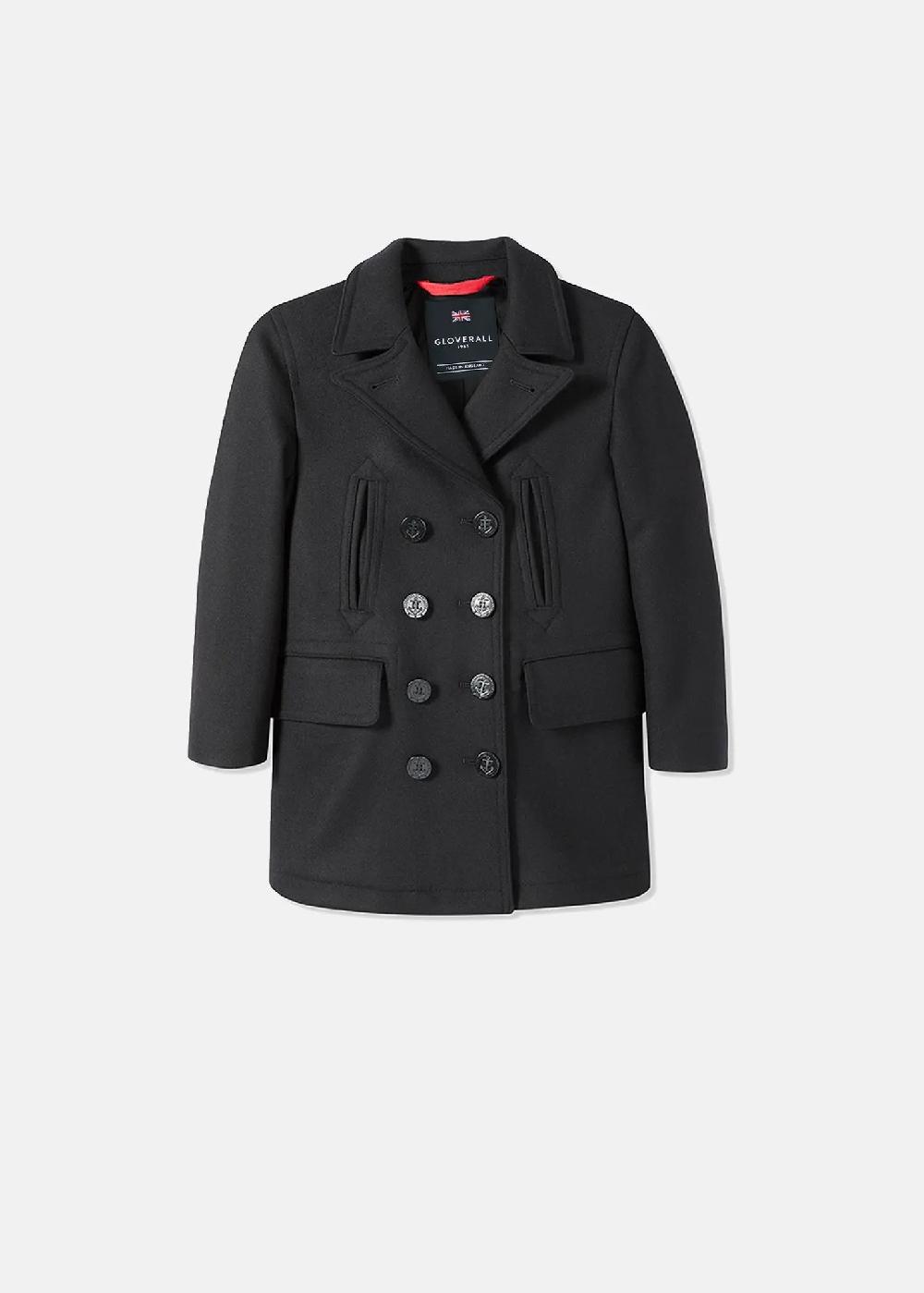 gloverall Children's Peacoat Black