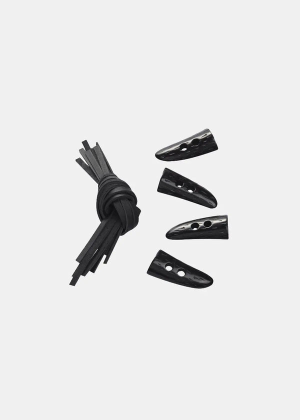 Gloverall Children's Plastic Toggles Black