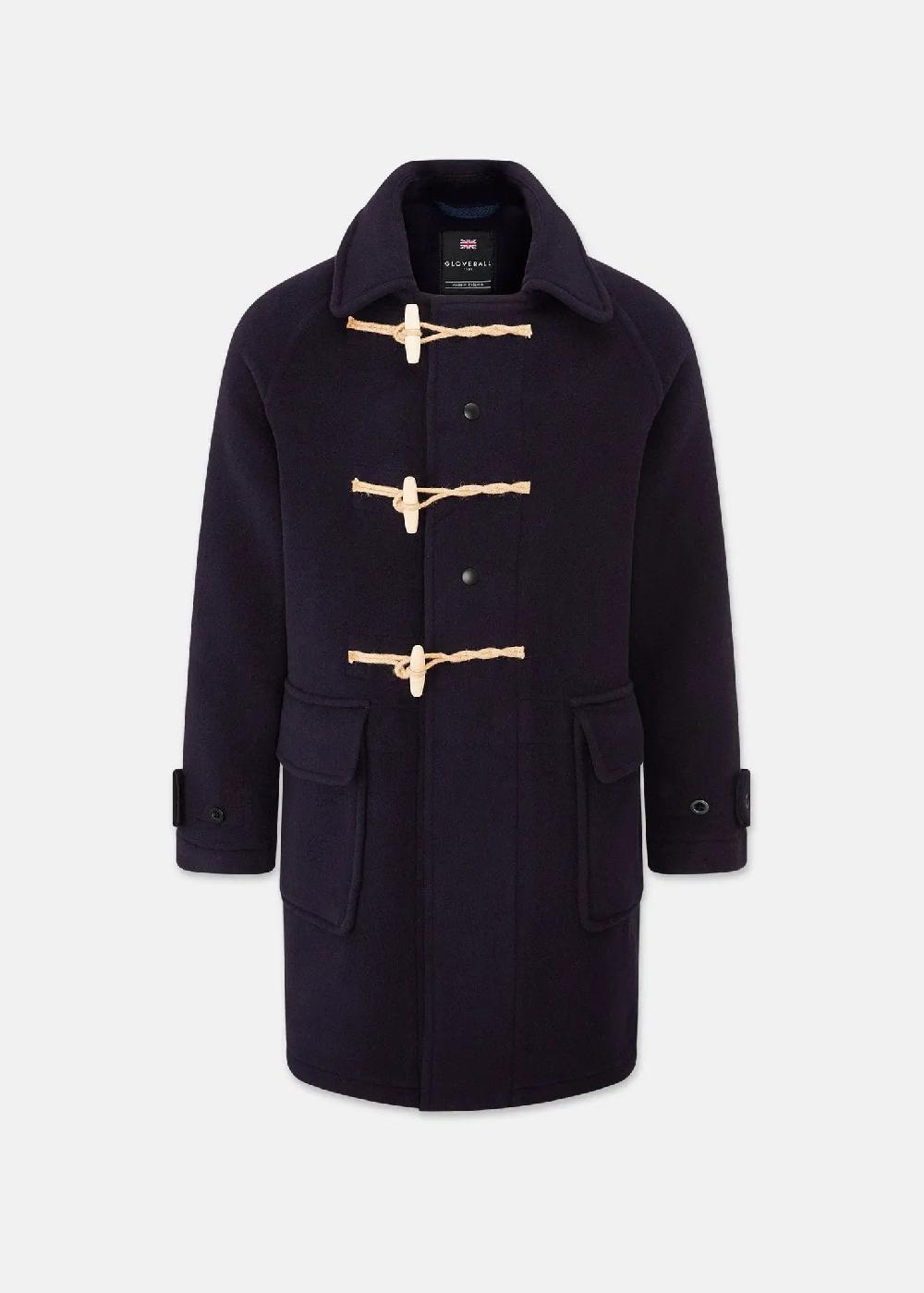 gloverall Men's Admiral Duffle Coat Navy