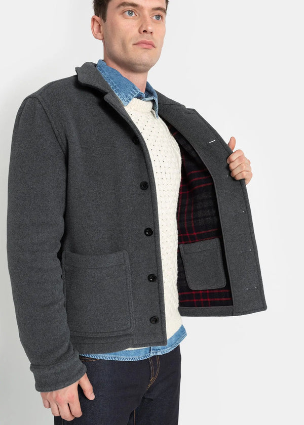 Gloverall Men's Ainslie Donkey Jacket Grey