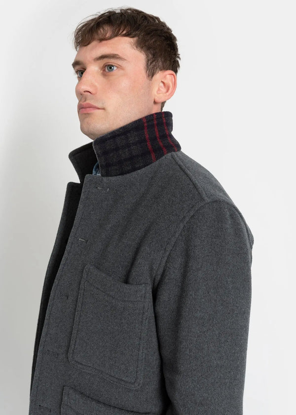 Gloverall Men's Ainslie Donkey Jacket Grey