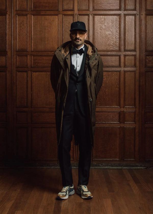 Gloverall Men's Bennett Parka Army Green