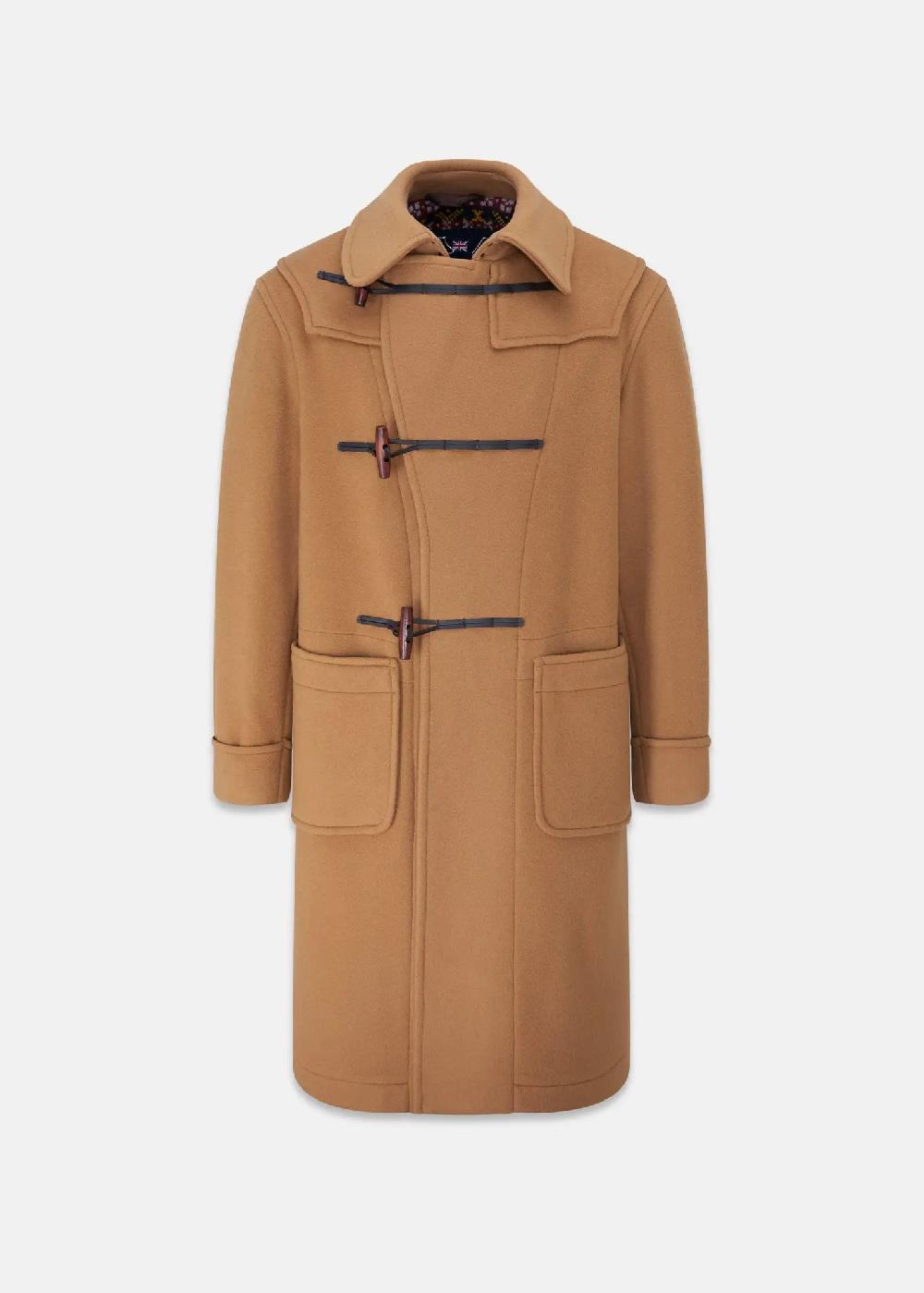 gloverall Men's Byron Duffle Coat Camel