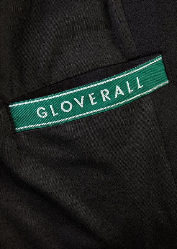 Gloverall Men's Chesterfield Overcoat Black