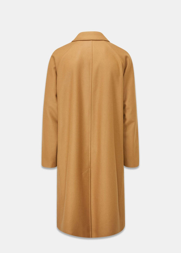 Gloverall Men's Chesterfield Overcoat Camel