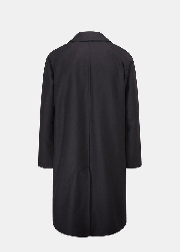 Gloverall Men's Chesterfield Overcoat Navy