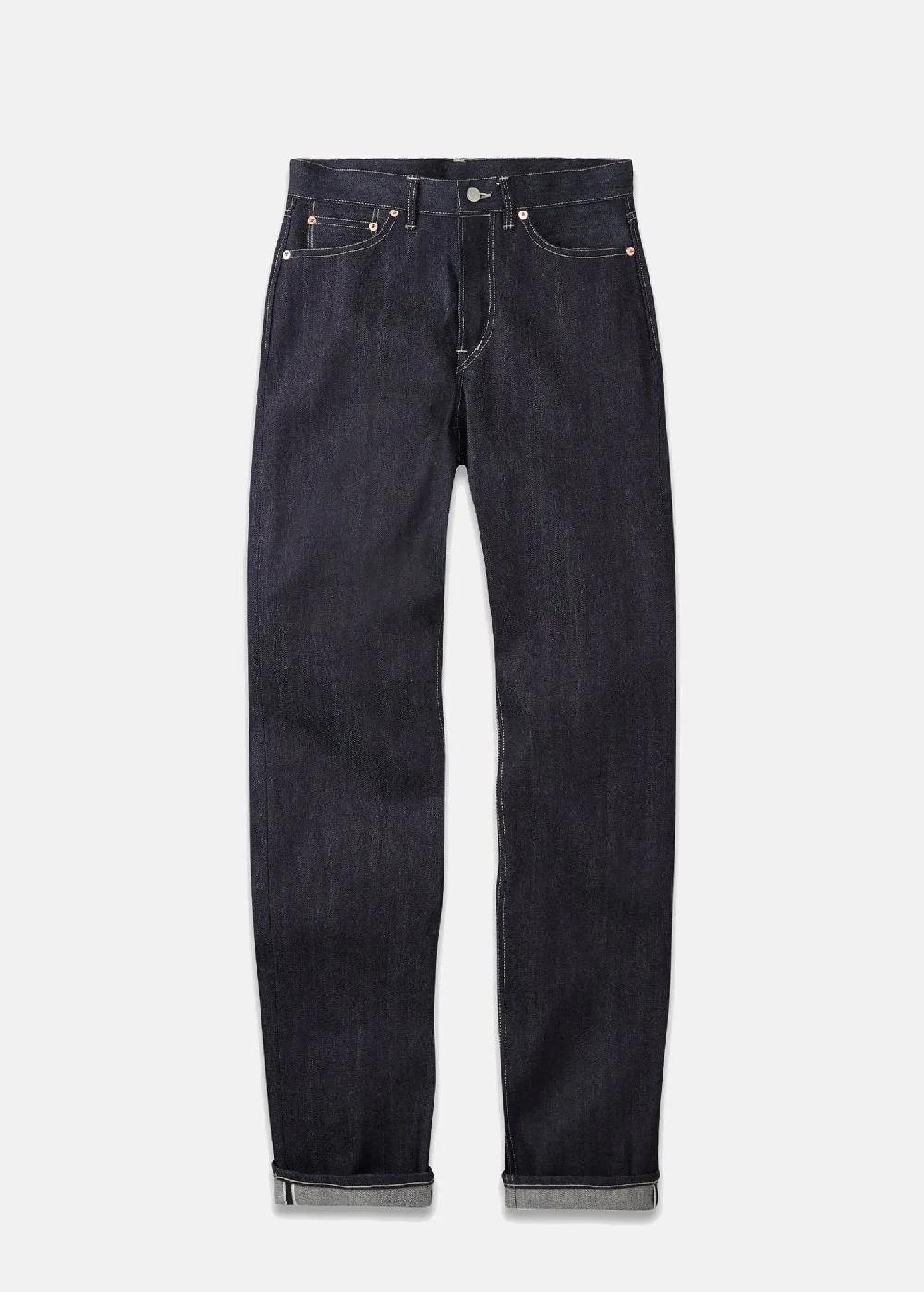 gloverall Men's Dawson Denim Slim Fit Jeans Indigo