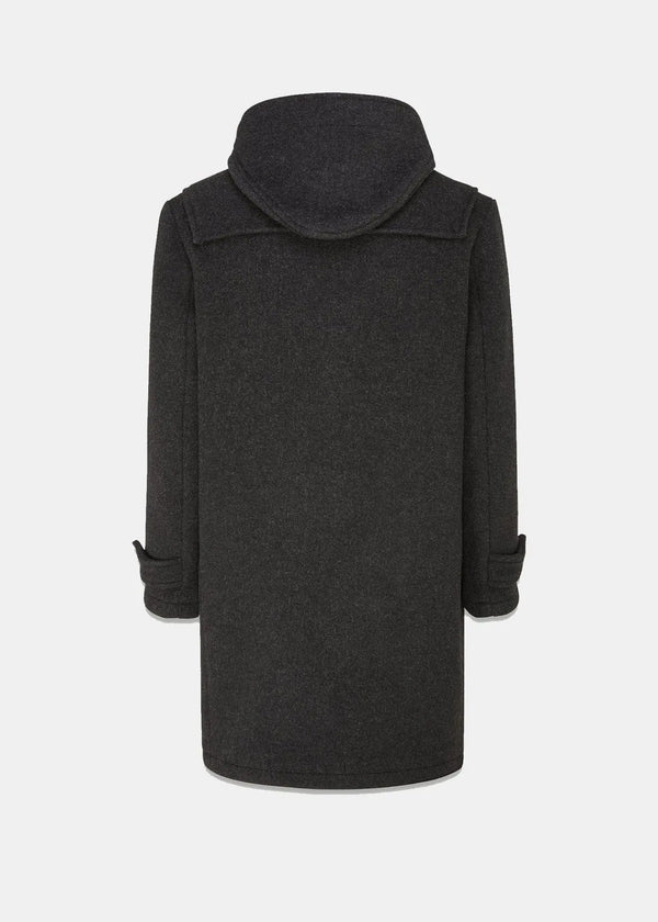 Gloverall Men's Drake Duffle Coat Charcoal