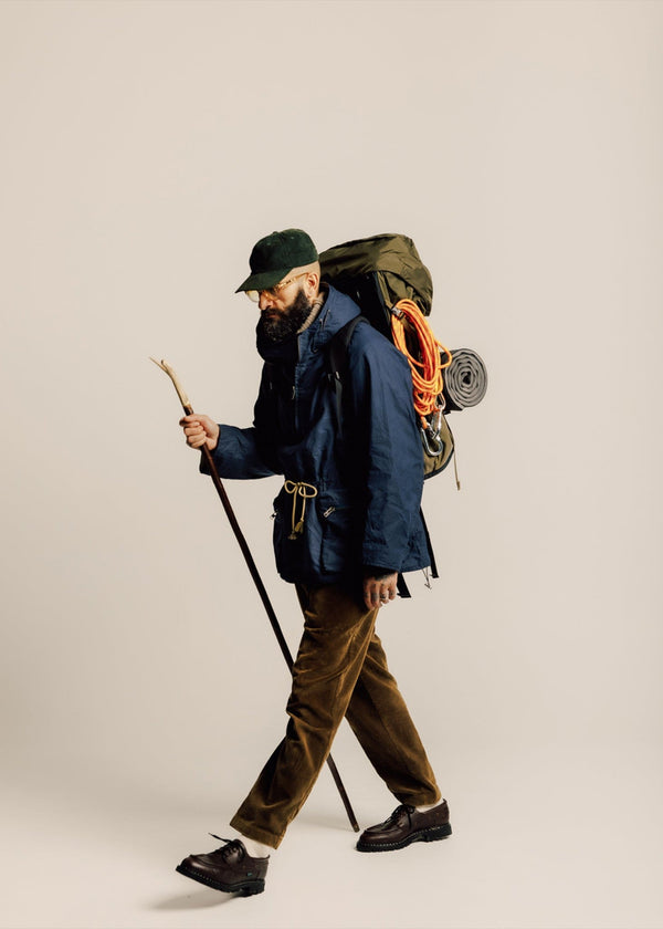 Gloverall Men's Faraday Cagoule Jacket Navy
