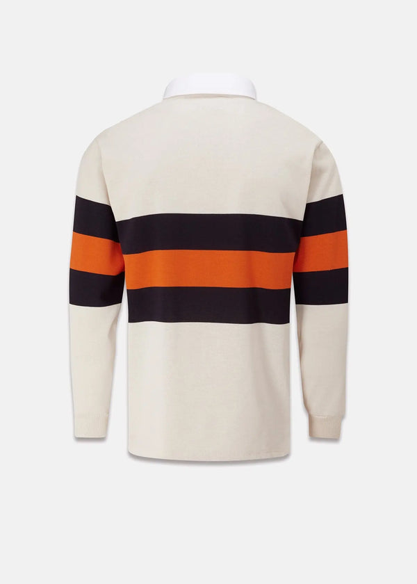 Gloverall Men's Gloverall X AWMS Rugby Shirt Stone