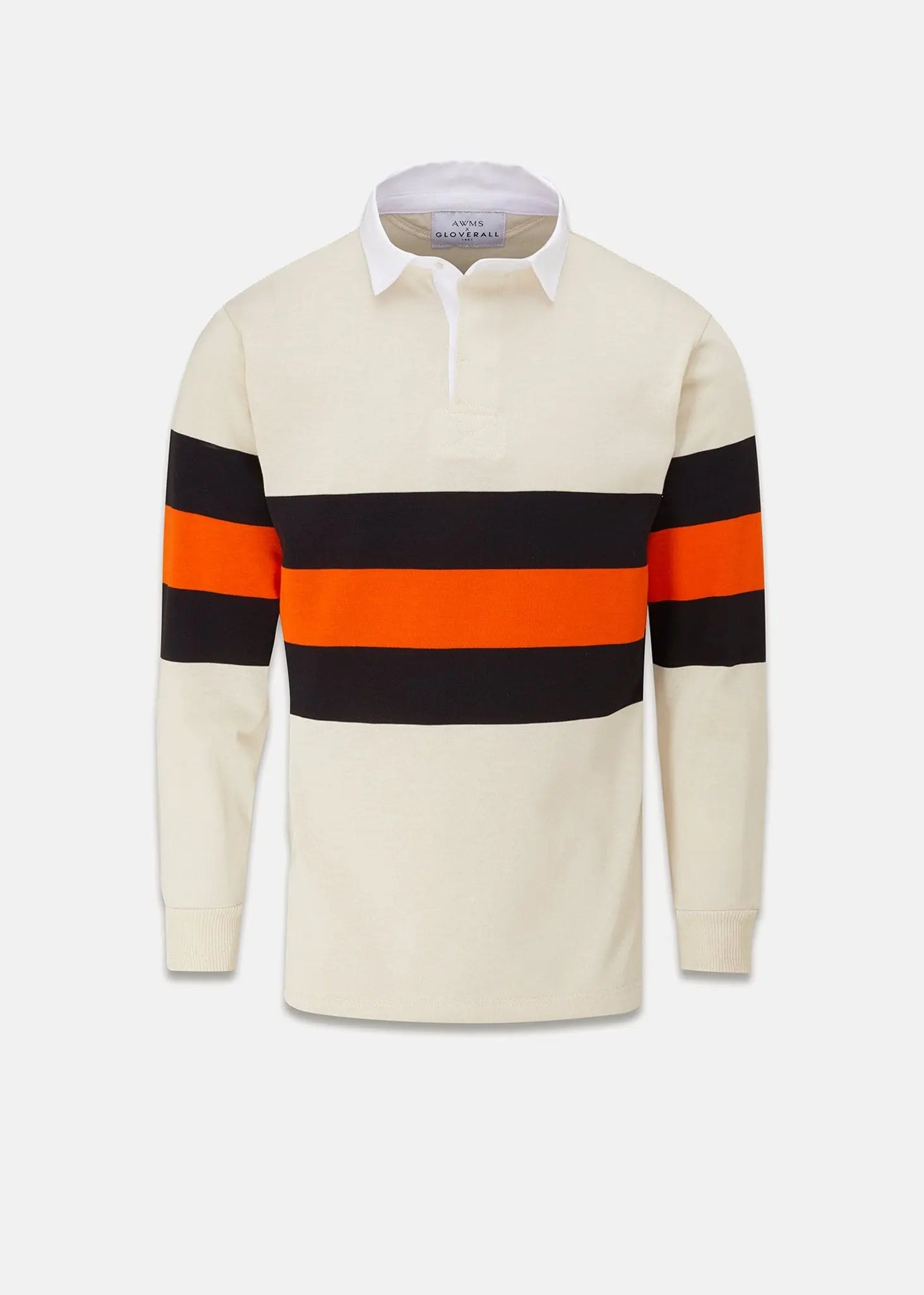 gloverall Men's Gloverall x AWMS Rugby Shirt Stone