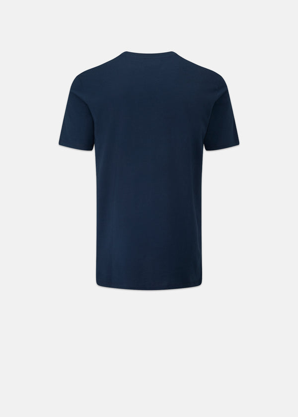 Gloverall Men's Graphic T-Shirt Navy