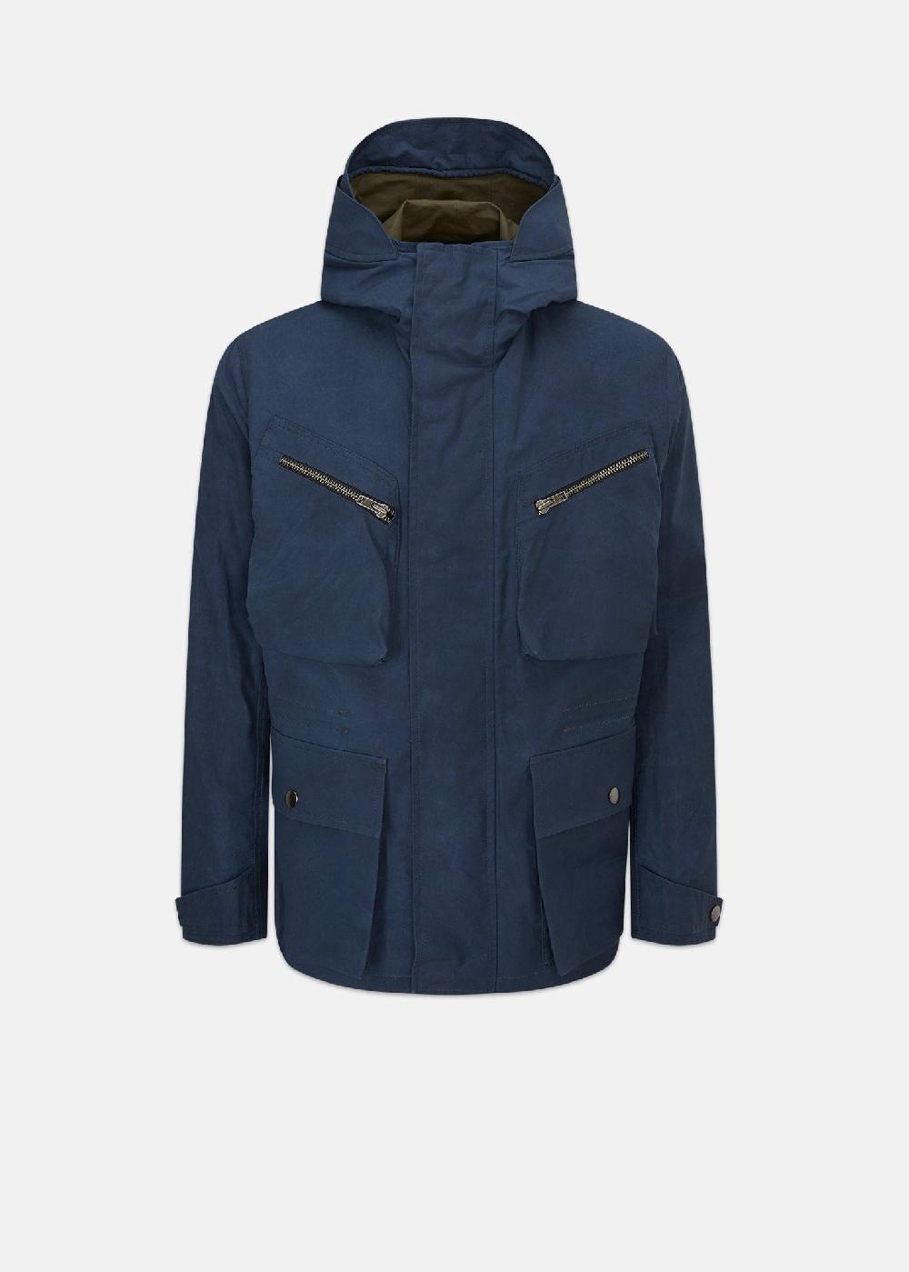 gloverall Men's Greenwell Anorak Jacket Dark Navy