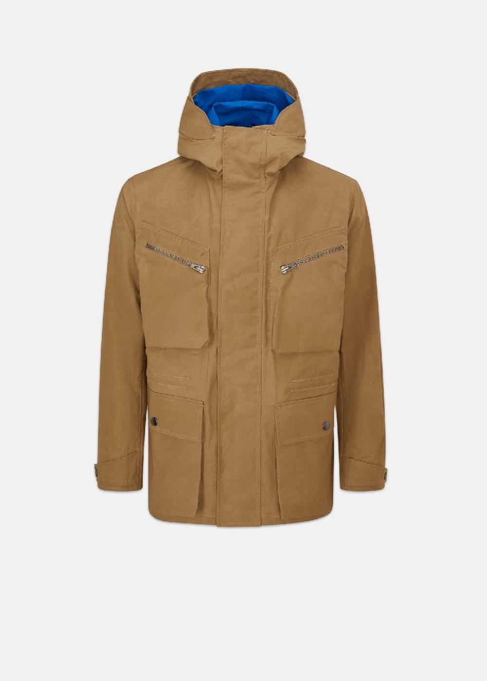 gloverall Men's Greenwell Anorak Jacket Khaki